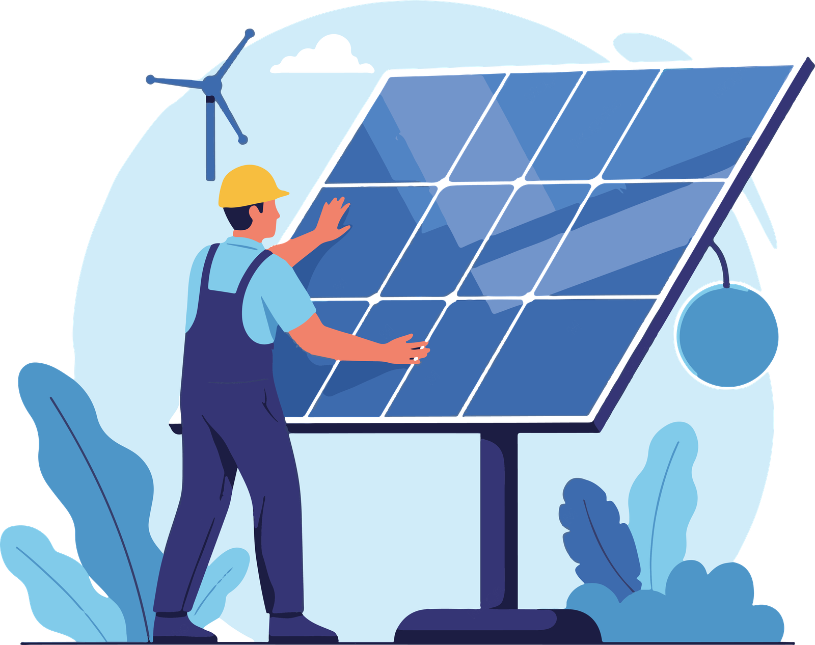 Engineer illustration